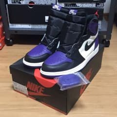 NIKE AIR JORDAN1 court purple 極美品のサムネイル