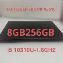 FUJITSUA5510/I5十世代/8G/256G SSD/15.6HD - メルカリ