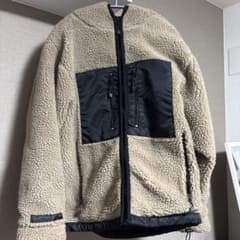 DOOPZ ボアジャケット フリース ベージュ Mサイズのサムネイル