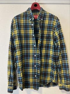 Supreme チェックネルシャツ 長袖 supreme ネルシャツ長袖チェックシャツMサイズ - メルカリ