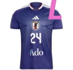 adidas サッカー日本代表 Adoコラボ ユニフォーム 24 size L - メルカリ