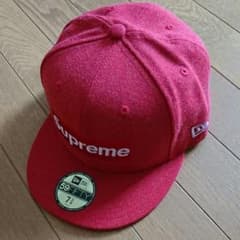 supreme  ニューエラ  キャップ  7.5/8のサムネイル