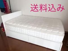 セミダブルベット　マットレス　ニトリ　収納付きベットのサムネイル