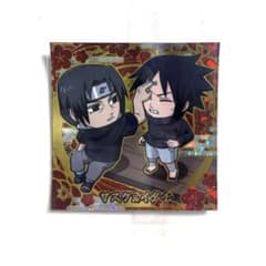 NARUTO 나루토 씰 웨이퍼 사스케 & 족제비 비밀