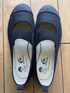 美品 BEAMS MOONSTAR 24.0cm ブラック 上履きのサムネイル