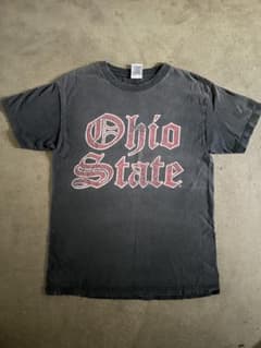 ビンテージ ブラック Ohio State Tシャツ オハオ M - メルカリ
