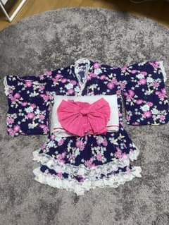 花柄レース 浴衣ドレス セパレートタイプのサムネイル