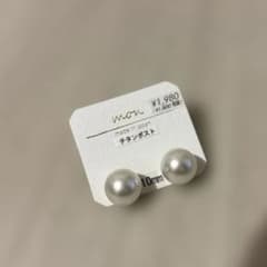 mon パールピアス 10mm チタンポストのサムネイル