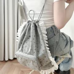 Thumbnail of 【タグ付き】WEGO フラワー総柄ナップサック
