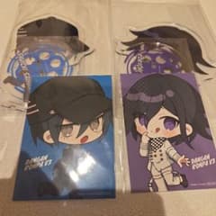 ダンガンロンパ　webくじ　当選品　アクリルスマホスタンド　王馬小吉　最原終一 ダンガンロンパ webくじ 当選品 アクリルスマホスタンド 王馬小吉 最原終一