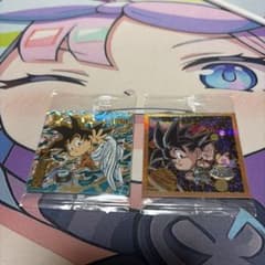 ドラゴンボール 超戦士シールウエハース 2枚セット＋おまけのサムネイル