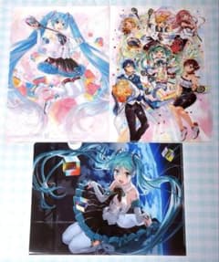 マジカルミライ 2017 初音ミク クリアファイル まとめ売り - メルカリ