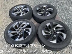 セール中★送料無料LEXUSレクサスRX NX純正20インチ アルミホイールのサムネイル