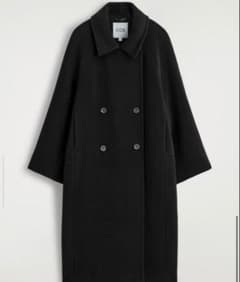 ト*ィ様 即完売25FW COSオーバーサイズ ダブルブレストウールコート