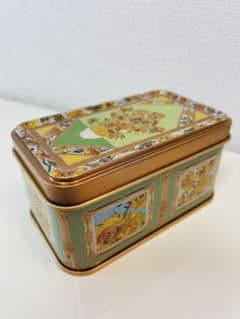 ゴッホ展限定販売 ゴッホのひまわりの金属製中型缶のサムネイル