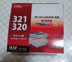 OHM キヤノン用インクカートリッジ BCI-321+320/5MP互換　5箱のサムネイル