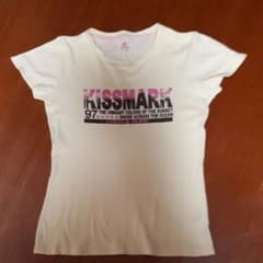 最終お値下げ　キスマーク　レディース　tシャツ♪レディースtシャツl♪のサムネイル