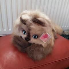 レアオリエンタルトーイ　ヒマラヤン　タグ付き　日本製　昭和レトロ 　かわいい レアオリエンタルトーイ ヒマラヤン タグ付き 日本製 昭和レトロ