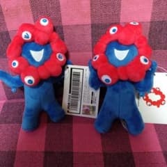 大阪・関西万博 ミャクミャク ぬいぐるみキーホルダー 2点セットのサムネイル