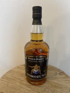 相撲グッズ 希少 朝青龍オリジナルウイスキー - メルカリ