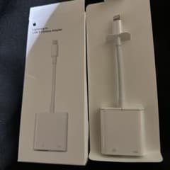 Apple純正 カメラアダプタ 新品のサムネイル