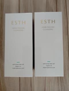 新品未開封ESTHクレンジング2点 エス ハーブ ピーリング クレンジング 新品未使用 未開封 2個セット