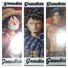 新品未開封 ワンピース Grandista ルフィ ロー エースのサムネイル