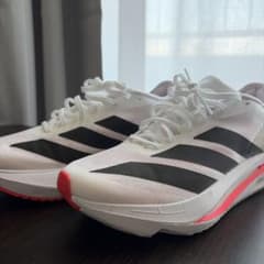 y*☆様 adidas ADIZERO ランニングシューズ ホワイトのサムネイル