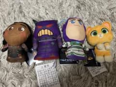 バズ・ライトイヤー ぬいぐるみ マスコット 4種セット