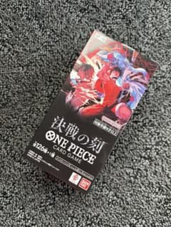 新品未開封 テープカット品 ワンピースカード 決戦の刻 - メルカリ