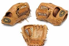 MITSUWA TIGER 軟式グローブ 外野手用 ミツワタイガー レザーのサムネイル