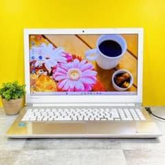 ｉ7✨おしゃれゴールド❣SSDで快適 フルHD 薄型 カメラ付Windows11 SSD搭載✨おしゃれゴールド✨フルHD カメラ 薄型 Windows11 初心者