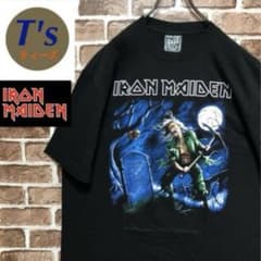 アイアンメイデン ビッグプリント 両面 ブラック バンドTシャツ2XLサイズ新品のサムネイル