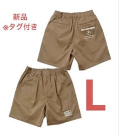 新品！Golfickers ゴルフィッカーズ ストレッチチノショーツ 茶 L