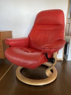 Stressless レッド スイベルチェアのサムネイル