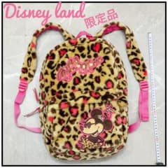 Disney Land 限定 ミニー リュック ヒョウ柄のサムネイル