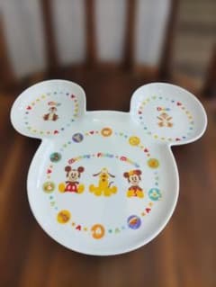 【未使用品】★東京ディズニーリゾート　ミッキー型陶器プレート　25cmのサムネイル