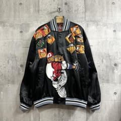90s CROSS OVER NEGRO LEAGUES 刺繍 スタジャン XL - メルカリ