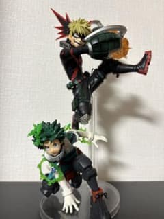 一番くじ ヒロアカGo And Go！緑谷出久 爆豪勝己 フィギュアセットのサムネイル
