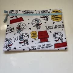 SNOOPY アストロノーツ フラットポーチのサムネイル