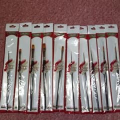 トールペイント筆色々♪10本  おまけ付き♪のサムネイル