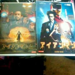 アイアンマンのDVD ２セットのサムネイル