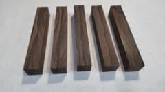 シャムガキ　ペン軸材　木材　製作用素材　旋盤　工芸品　DIY 5個セットのサムネイル