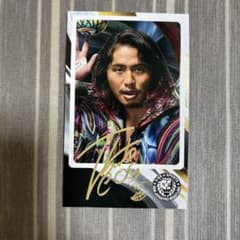 新日本プロレス　ラウンドワン　高橋ヒロム　チェキ風カードのサムネイル
