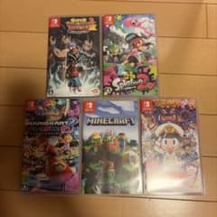 Nintendo Switch ソフト 5本セットのサムネイル