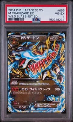 PSA鑑定品 MリザードンEX XY RR 匿名発送 - メルカリ