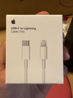 アップル 充電ケーブル　ライトニング USB-Cケーブル 1m 箱付きのサムネイル