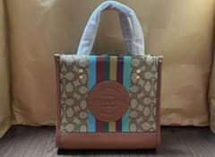 ≪新品≫COACH ハンドバッグ ショルダー 丸ロゴ ブラウン（小） - メルカリ