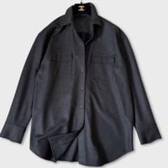 極美品 セオリーリュクス 洗える 圧縮ウール長袖シャツ Ribble Zumie 極美品 セオリーリュクス 洗える 圧縮ウール長袖シャツ Ribble Zumie