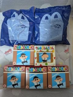 クレヨンしんちゃん ハッピーセット おもちゃ 7点セットのサムネイル